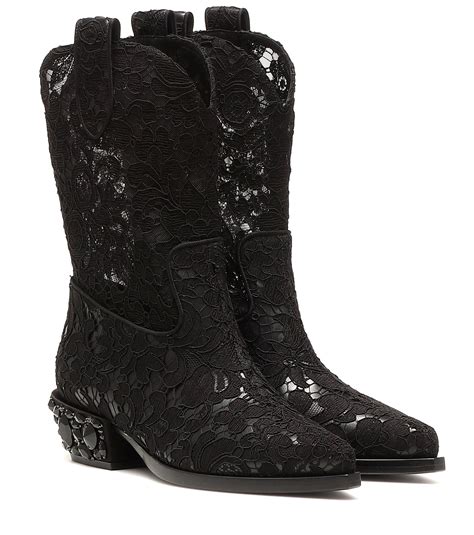 dolce gabbana cowboy boots|dolce gabbana high heel boots.